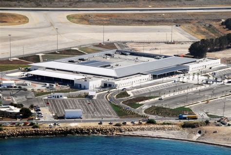 arrival terminal paphos airport carpark.